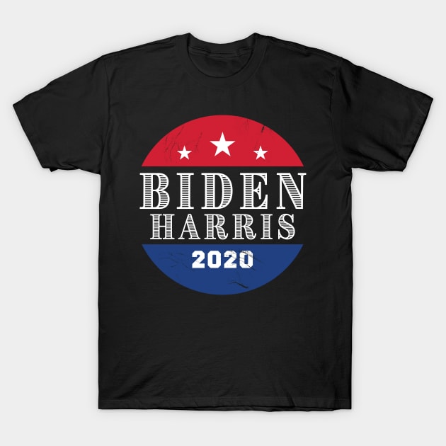 Vintage Joe Biden Kamala Harris 2020 Tee T-Shirt by qwertydesigns